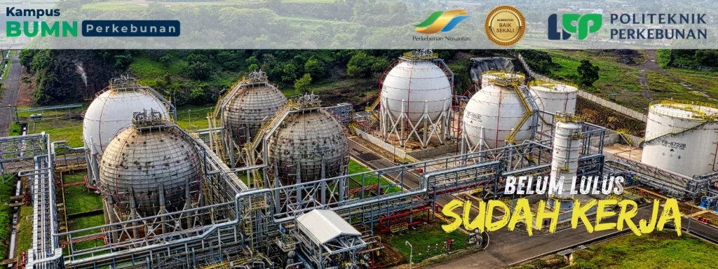 Politeknik LPP Yogyakarta hadir sebagai kampus vokasi terbaik di Indonesia dalam bidang perkebunan. Raih Beasiswa DAPENBUN & SDM Sawit 2025!