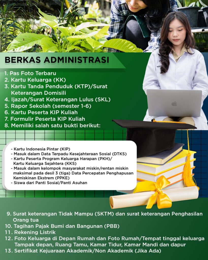 Persyaratan Beasiswa KIP Kuliah di Politeknik LPP Yogyakarta telah dibuka 12-25 Agustus 2025 untuk lulusan 2023-2025. Daftar Sekarang!