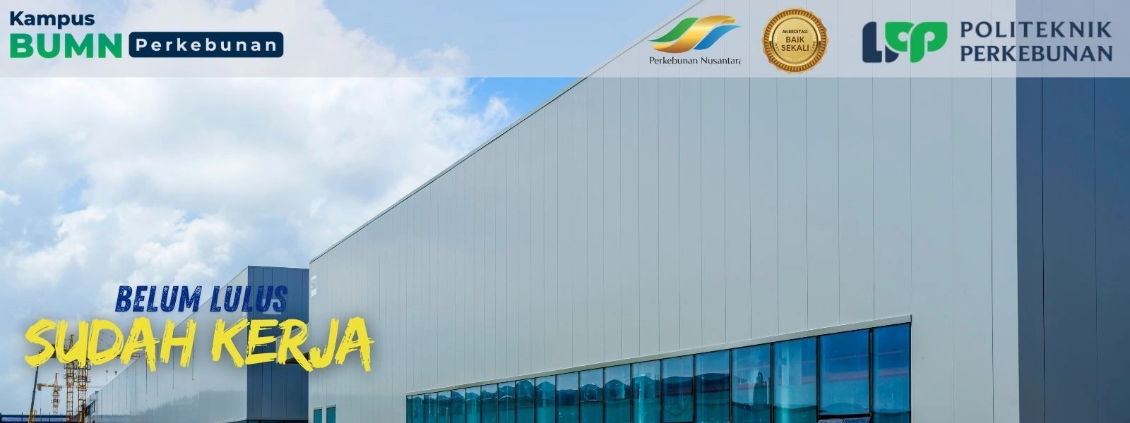 Raih gelar Ahli Madya Kampus BUMN (D3) Top di Jogja dan jalur karier BUMN yang pasti di Jogja! Politeknik LPP Yogyakarta menawarkan D3.
