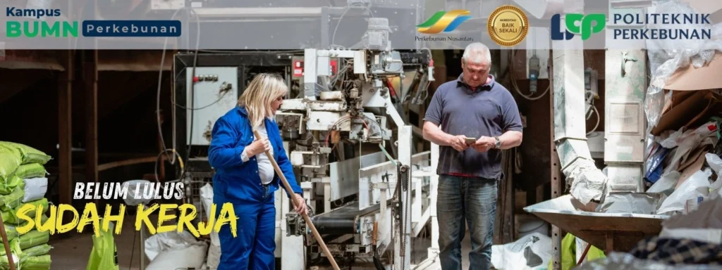Mencari Kampus dengan Mitra PTPN? Temukan peluang emas berkarir di BUMN Perkebunan melalui Politeknik LPP Yogyakarta.